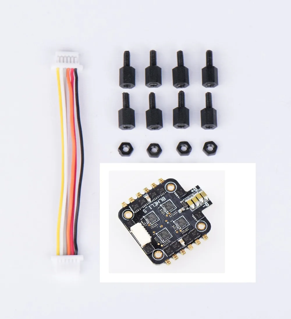 1 шт. ESC Скорость Управление BS-30A Pro 2-4 S 30A Dshot600 BLHELI_S 4in1 4 г AON7418 MOS для FPV Racing Drone RC