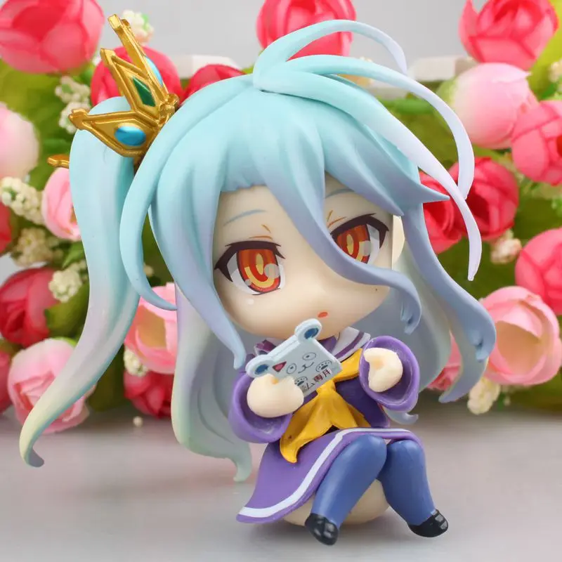 Бесплатная доставка Симпатичные 4 &quotNendoroid нет игры жизни Аниме Сора и Широ в