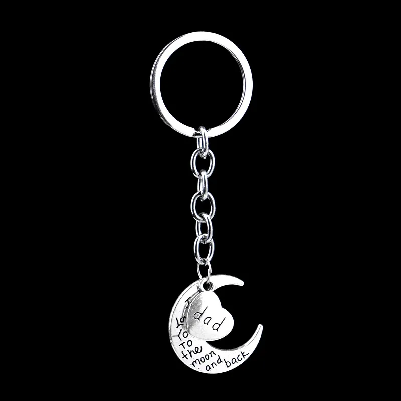 Moon "i Love You To The Moon and Back" подарок для членов семьи - Цвет: Dad