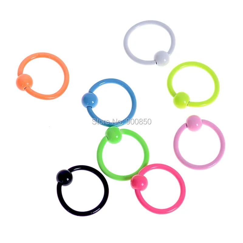 19 г Нос Кольца для пирсинга перегородки носа пирсинг ювелирные изделия женщин