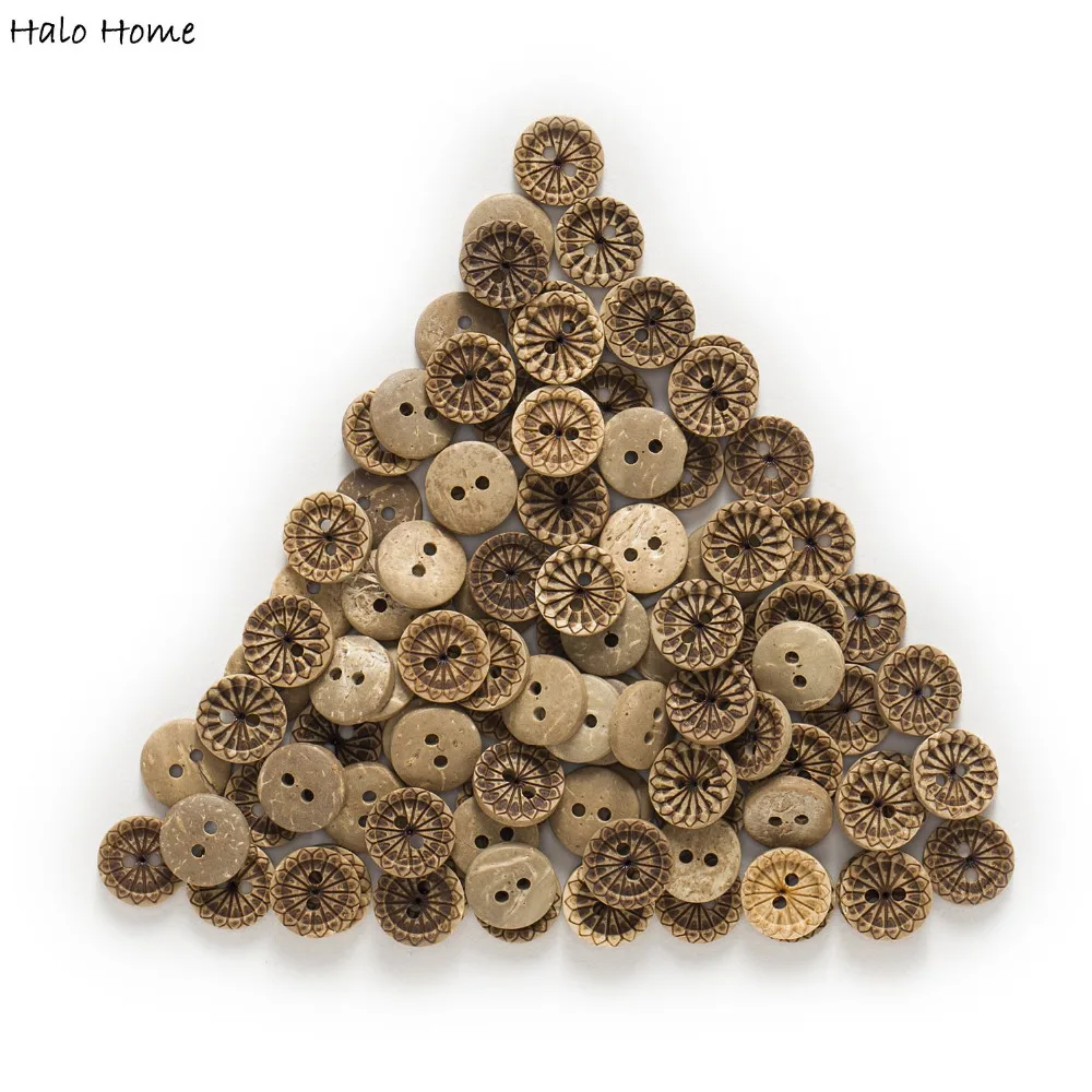30 шт 2 отверстия кокосовыми кнопками штамп Декор подарок Костюмы бытовых швейных