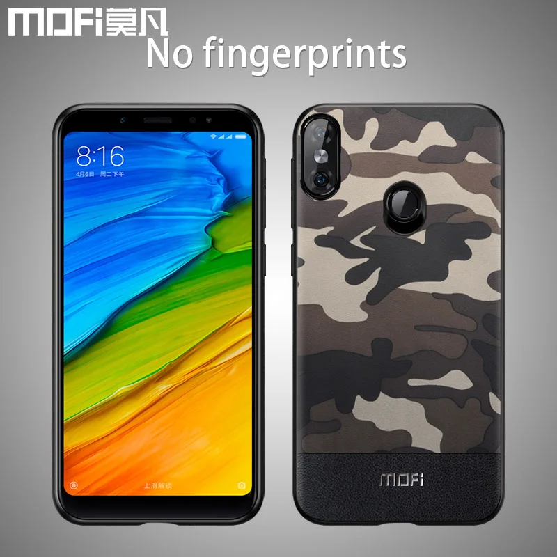 Чехол для xiaomi redmi note 6 pro чехол камуфляжной расцветки в стиле сращивания кожаный