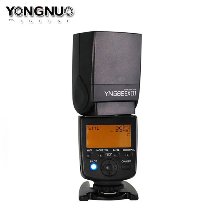 Вспышка YONGNUO YN568EX III для фотоаппаратов Canon 5D Mark IV II 7D 6D 80D 70D 60D 800D 750D 700D 1300D T7i T6i|speedlite for