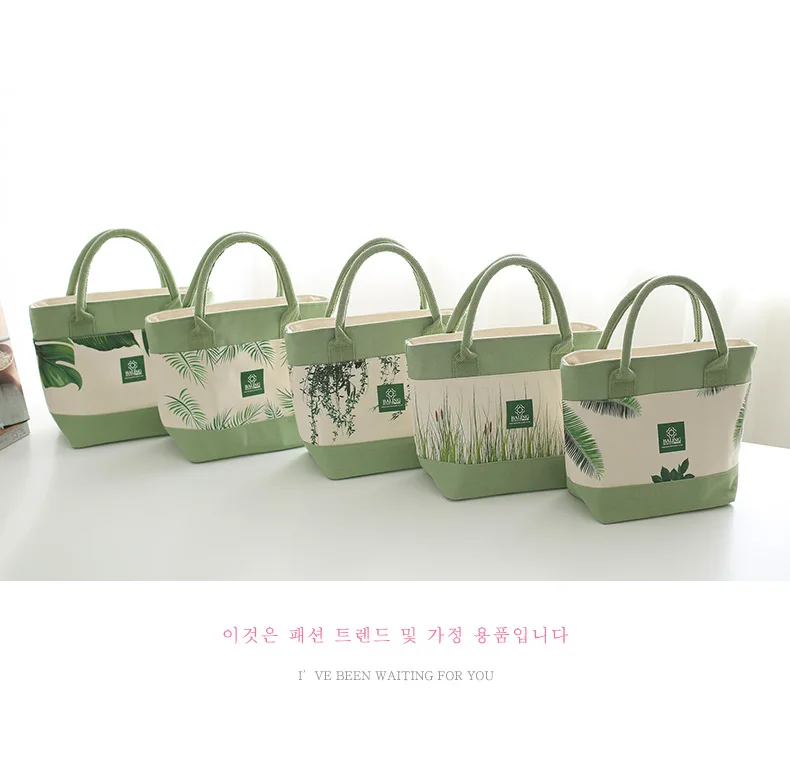 eco friendly canvas cooler bag fresh heat cold preservation carrier ice aluminum foil lunch picnic insulated tote handbag | Багаж и сумки