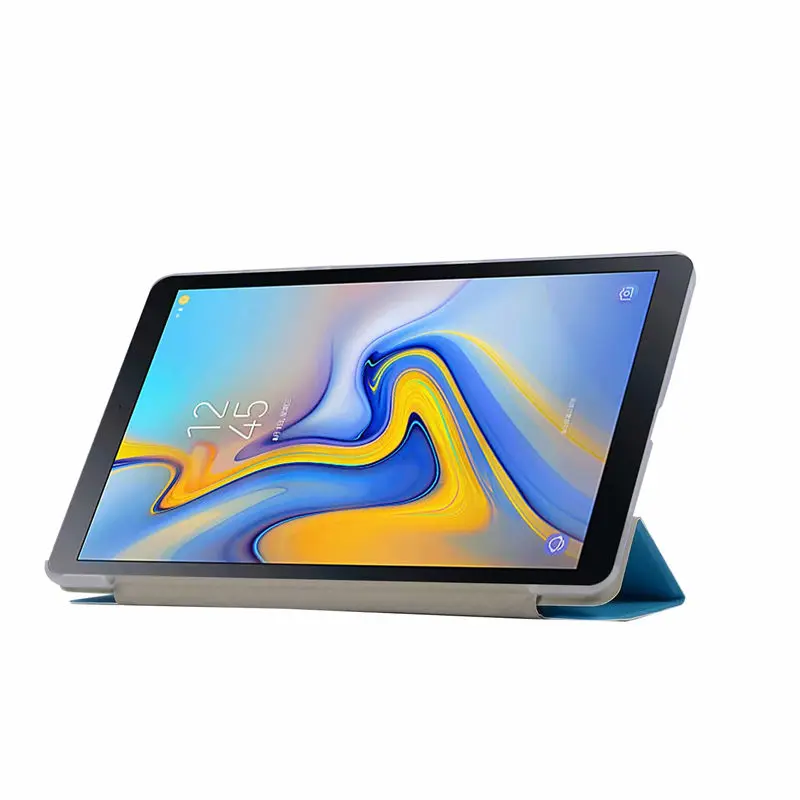 Тонкий магнит из искусственной кожи чехол для samsung Galaxy Tab A 10,5 T590 T595 SM-T590 SM-T595 планшет умный Ультратонкий чехол