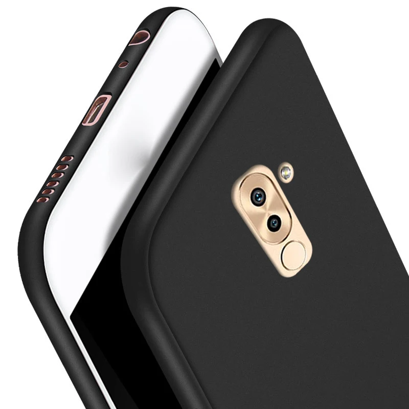 Mpcqc для Huawei Honor 6X черные туфли высокого качества мягкий силиконовый TPU Matte