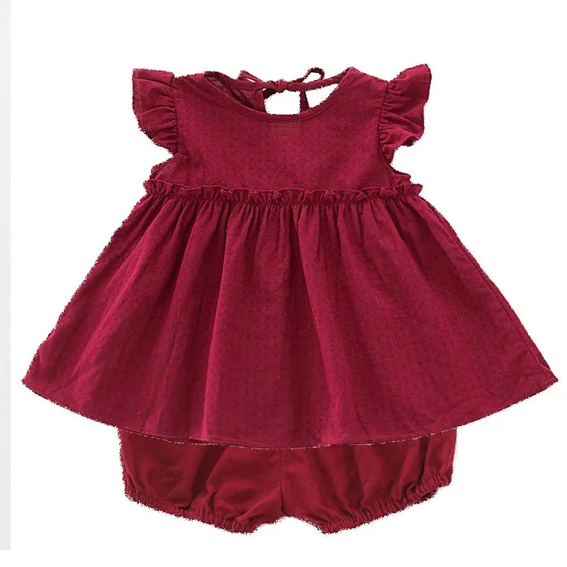 Baby Girls Shirts Children 2019 New Spring Autumn 1-5 Year Old Waist Agaric Lace Pants Big PP Bloomers |