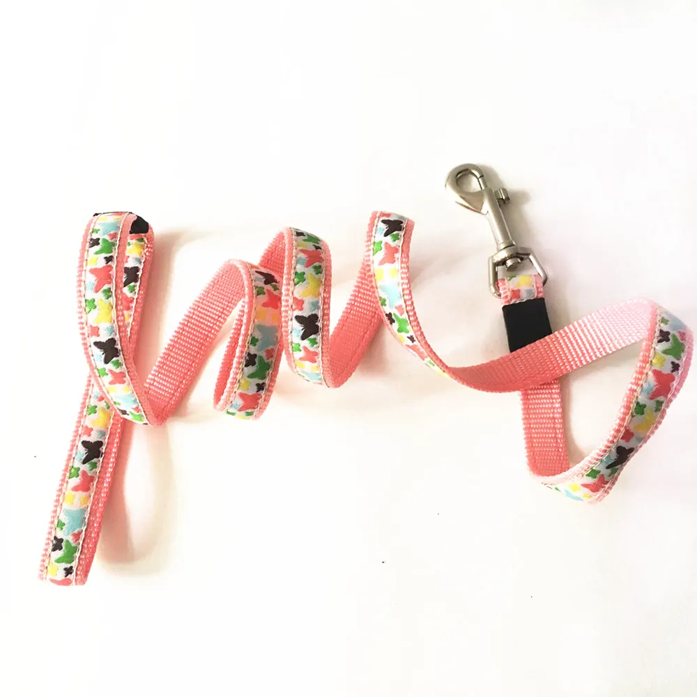 Нейлоновая детская одежда с рисунком бабочки|dog collar leash|collar leashdog |