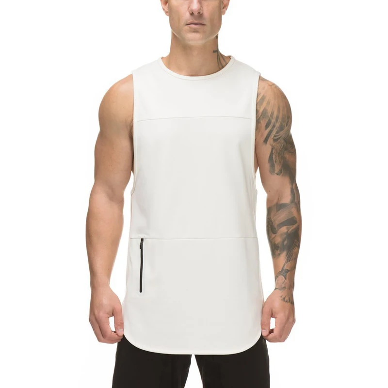 2019 New Gyms Bodybuilding Tank Top Men Fitness Singlet Sleeveless Shirt Muscle another Undershirt Vest Dropshipping | Мужская одежда
