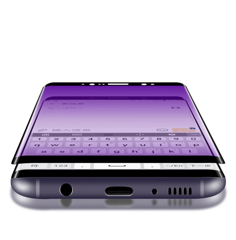 Suntaiho 3D закаленное стекло для samsung Galaxy S8 S9 Plus, анти-синий светильник, стеклянная пленка для Galaxy Note 8, s6, s7edge, защита экрана