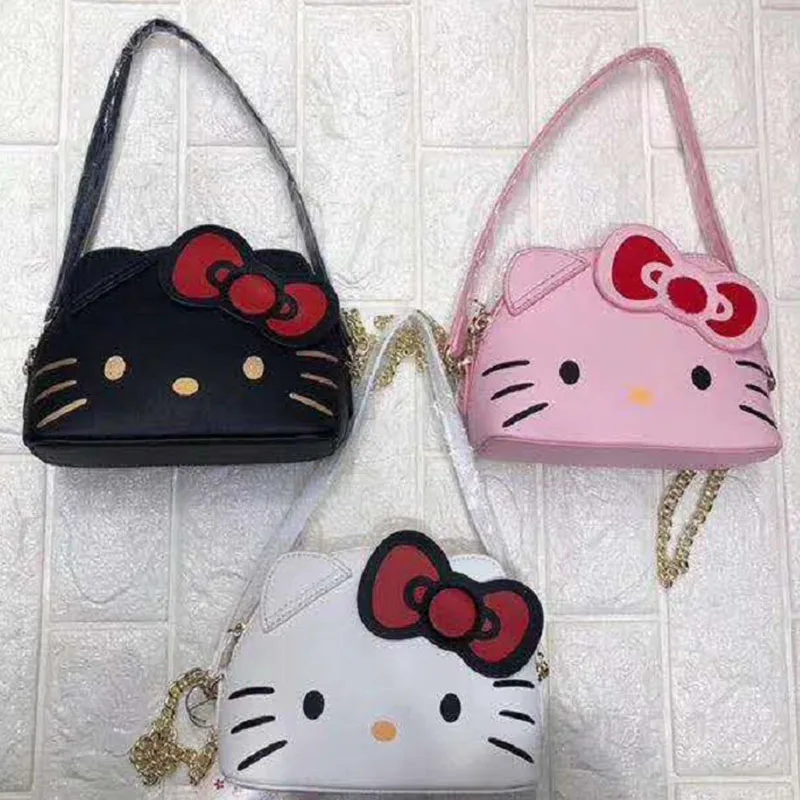 Новая детская сумка Hello Kitty модная принцессы через плечо мессенджер сумочка YEY 14534|