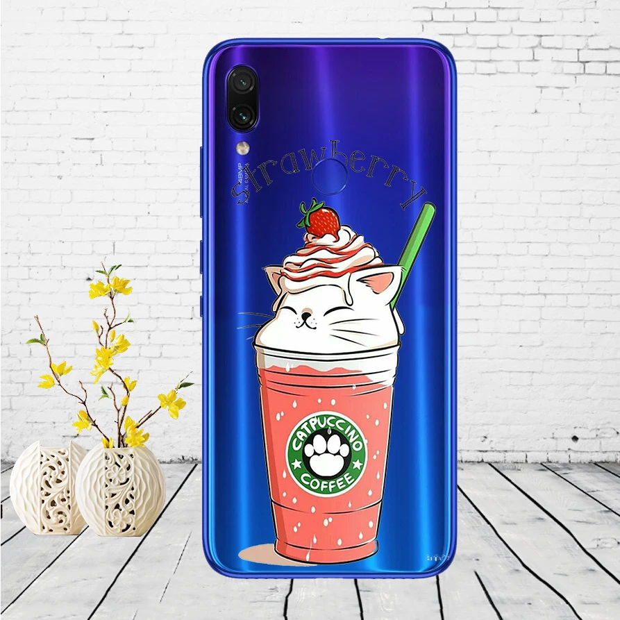 8 02SX чехол для Xiaomi Redmi Note 7, силиконовый чехол для Xiaomi Redmi Note 7, задняя крышка, чехол для Redmi Note 7, чехол для телефона - Цвет: 8