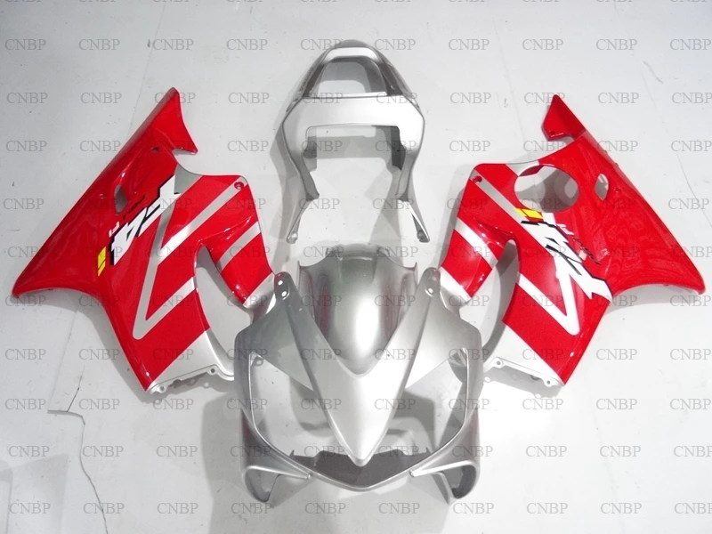 Для Honda Cbr600 2001 2003 комплекты корпусов CBR600F4i 01 Обтекатели CBR 600 Красный Серебряный