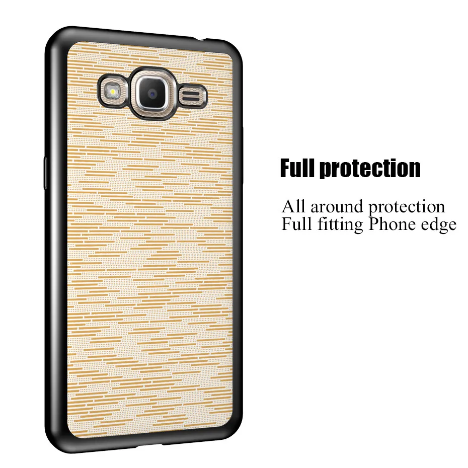 Чехол DAGUDON для Samsung Galaxy Grand Prime G530 G530h G531H мягкий силиконовый чехол с золотыми