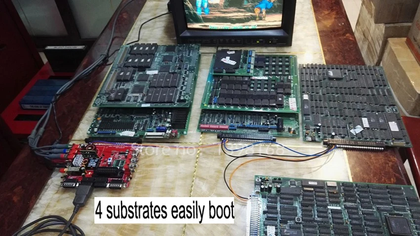 Плата преобразователя JAMMA CBOX высокой мощности на Saturn DB15P джойстик SNK SS геймпад с