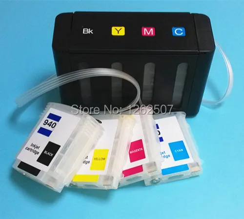 Система непрерывной подачи чернил для HP officejet pro 940 8000 8000A 8500A принтеров hp 8500 940XL с