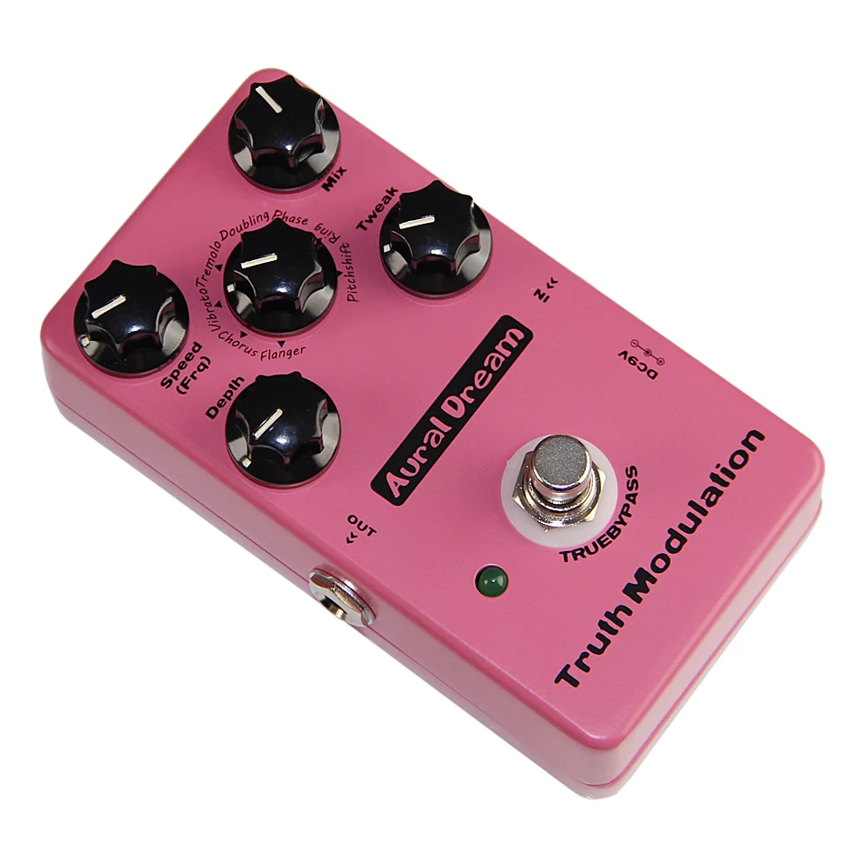 Aural Dream 8 мод Flanger Chorus Vibrato Tremolo двойное кольцо Pitchshift цифровой гитарный эффект