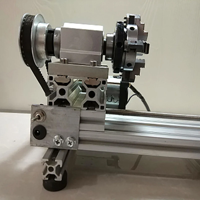 4 Челюсти DIY деревянный токарный станок с вспомогательным токарным станком