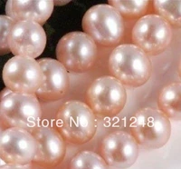 free shopping new 2014 diy 7 8mm pink akoya cultured pearl loose bead 14 ge4503