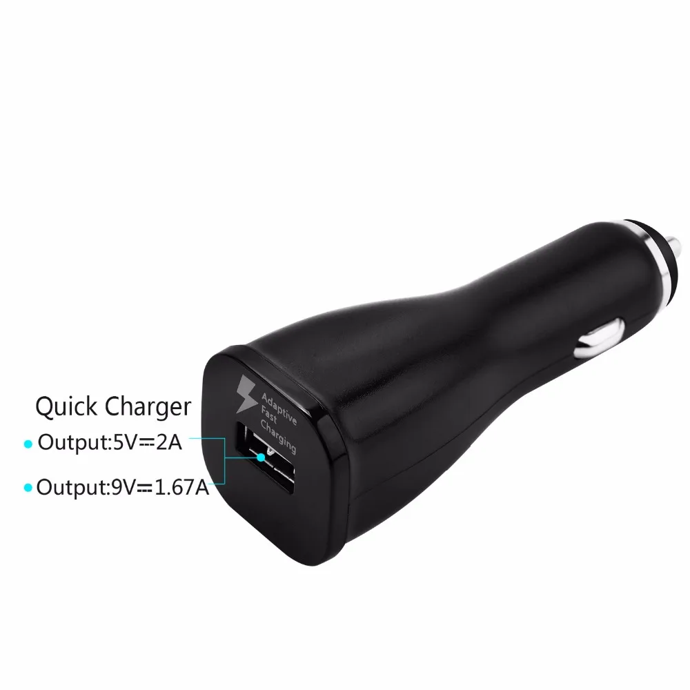 Универсальный новый автомобильный usb кабель 15 Вт 9 В 1.67A 5 в 2A быстрое