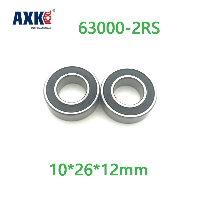 Подшипник для экскаватора Axk 63000 2rs 10x26x12 мм 10*26*12 двухэкранированные глубокие