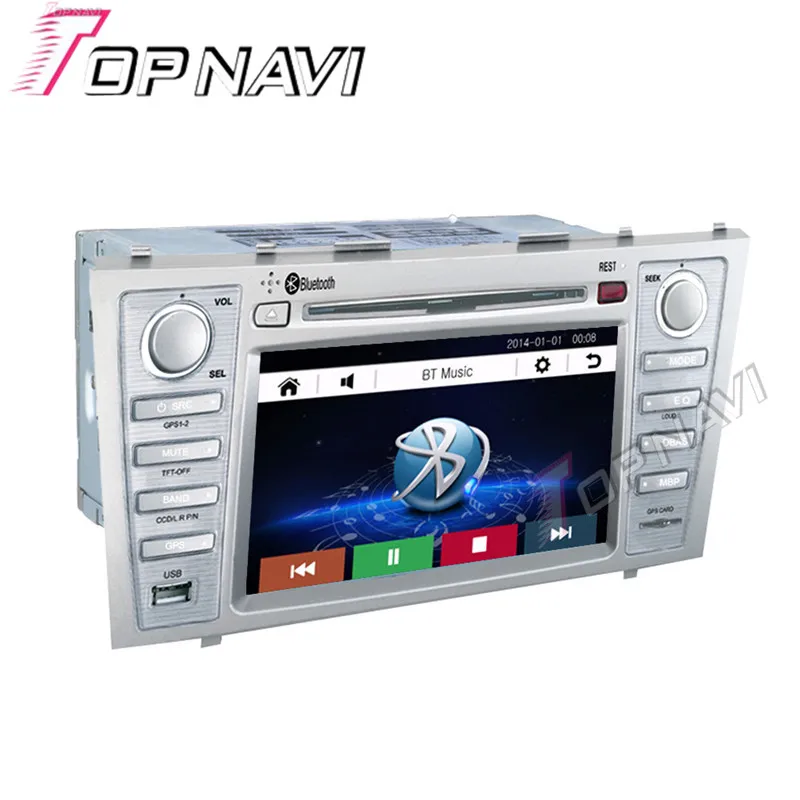 Автомобильная Мультимедийная система Topnavi 7 дюймов DVD GPS для Toyota Camry 2007 2008 2009 2010 2011