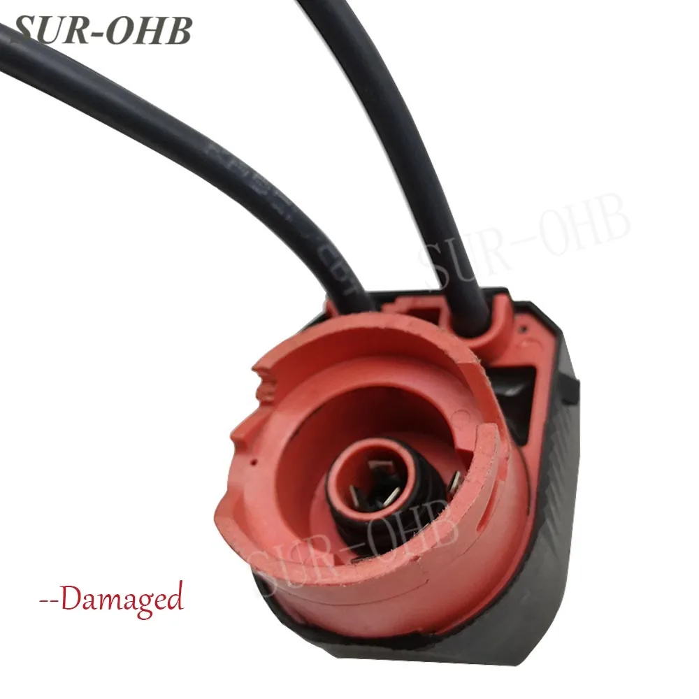 Damaged C Класс W203 1307329080 ксенон D2S 3PIN Zundgerat Лампа фара 63126907504 воспламенитель 1307329059 для E46 воспламенитель автомобильная лампа в розетку - Испускаемый цвет: Damaged