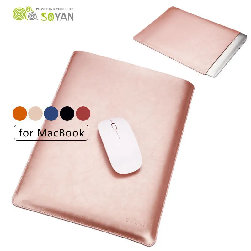 Чехол для ноутбука из ПУ кожи защитный чехол Macbook Air/Pro 11 12 13 15 дюймов|cover for macbook|computer