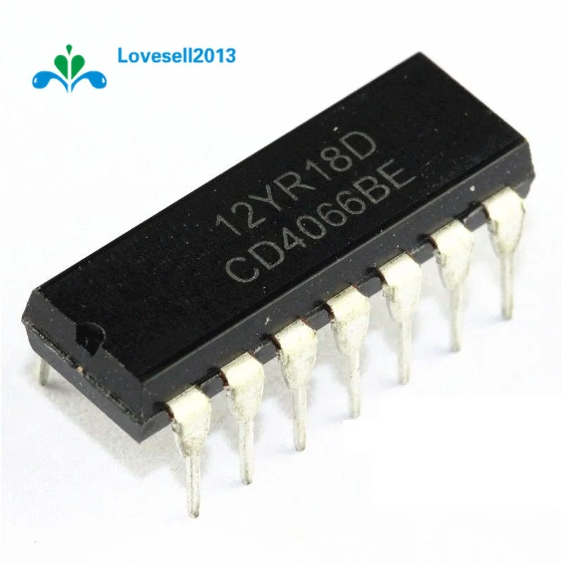 

Двухсторонний переключатель CD4066BE CD4066 DIP-14 CMOS QUAD IC, 10 шт.
