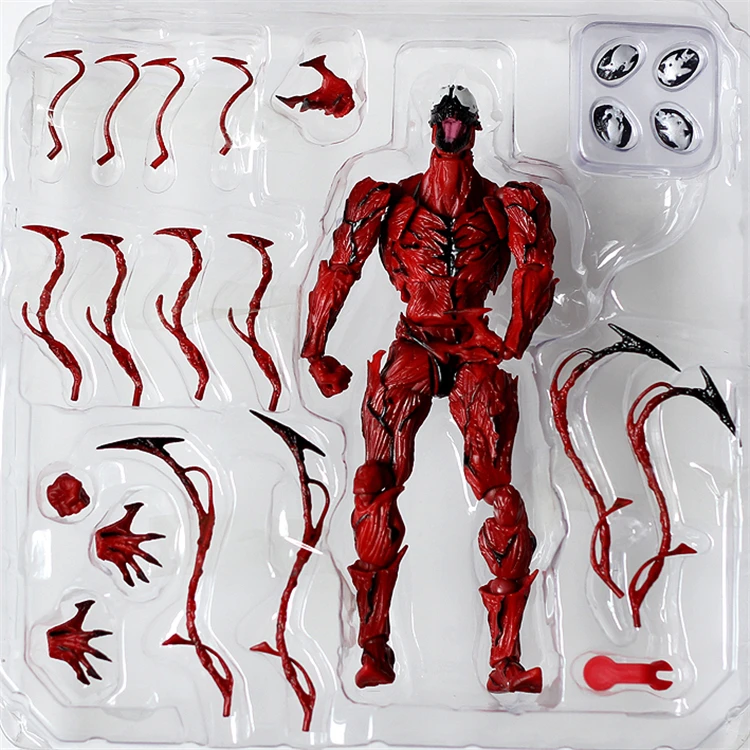 С коробкой Marvel Red Venom Carnage в фильме Удивительный Человек-паук BJD подвижные суставы