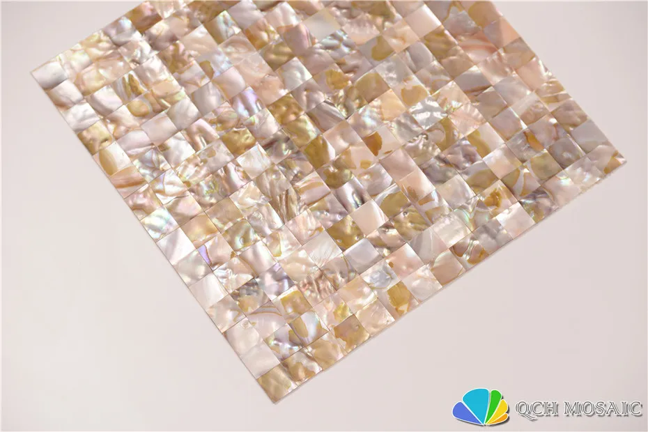 Пресноводная ракушка бесшовная перламутровая мозаичная плитка для дома