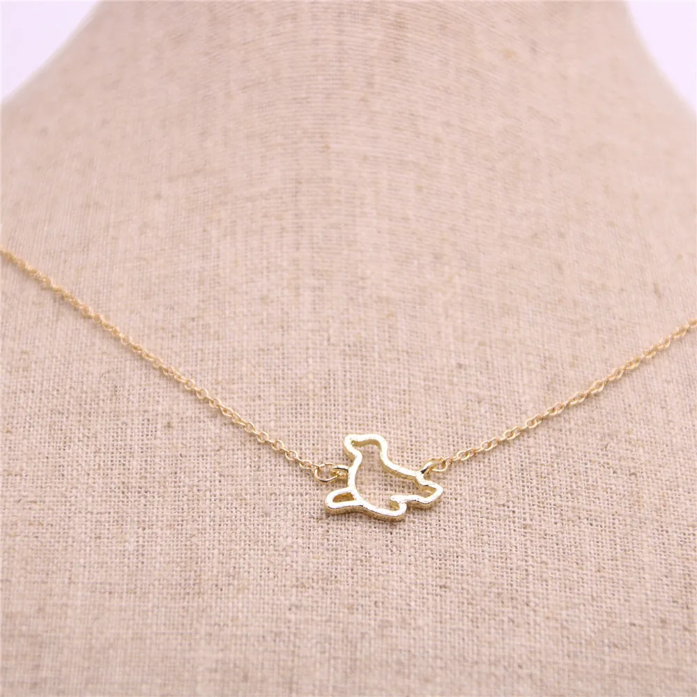 Top sale sea dog pendant necklace Hollow out marine animal designed for women | Украшения и аксессуары