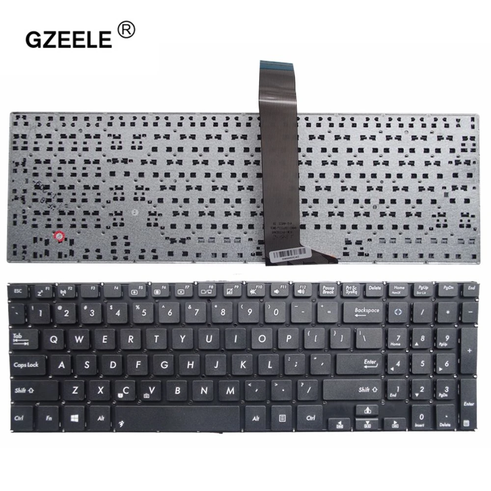 Английская клавиатура GZEELE для ноутбука ASUS VivoBook S551 S551LA S551LB V551 V551LN S551L S551LN K551