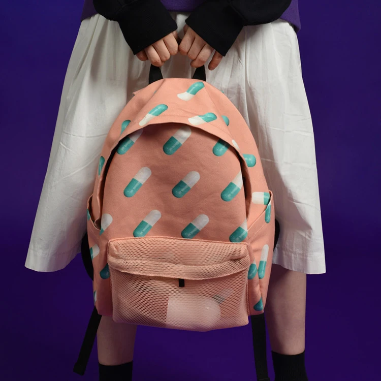 Оригинальный женский рюкзак YIZI повседневный дизайнерский холщовый