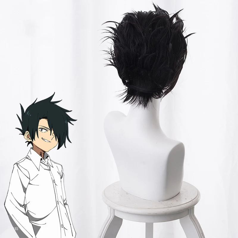 The Promised Neverland Wig Ray Cosplay For Men Halloween Carnival Party | Тематическая одежда и униформа