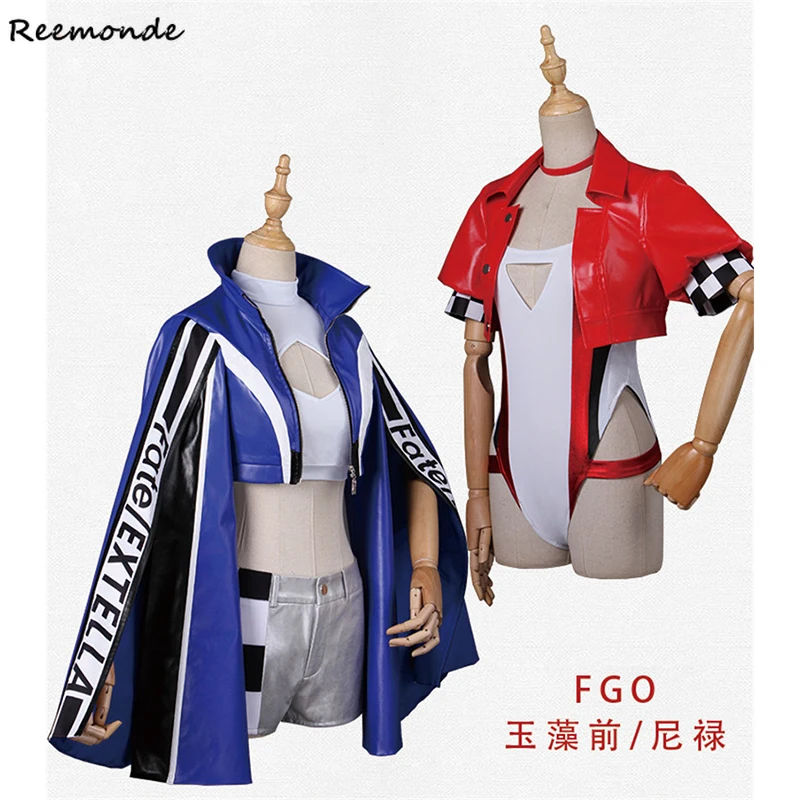 Fate/Extra CCC FGO Nero для косплея костюм Fate/большой заказ Tamamo no Mae Jacket шорты гоночные