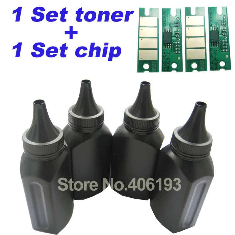 4 запасных тонера для Ricoh Aficio SP3400 SP 3400 SP3400n 3410 SP3410 3500 SP3500n SP3510dn | Компьютеры и офис