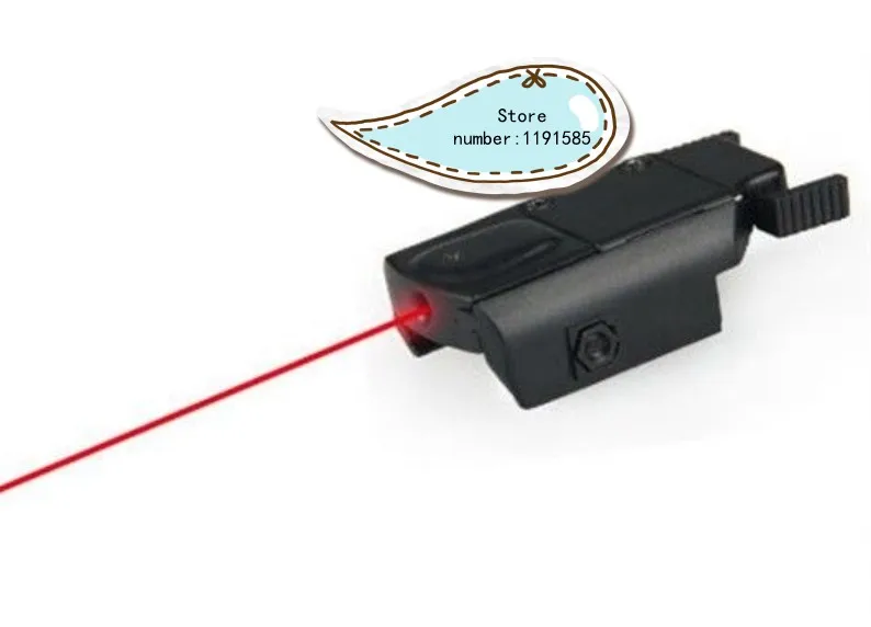 

New Arrvial Tactical Red Laser Dot Sight Laser Pointer With Switch For Hunting Airsoft Gun