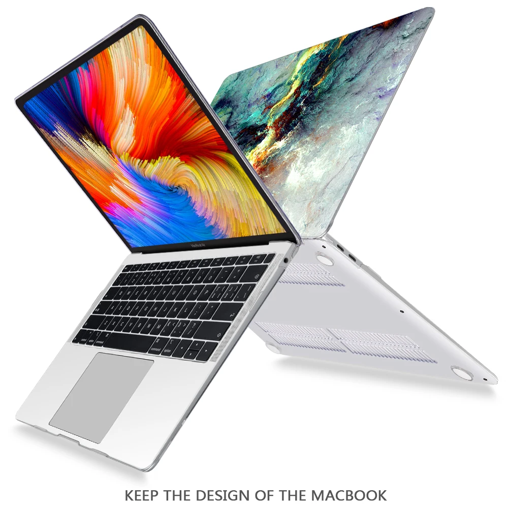 Пластиковый чехол Redlai 2020 A2338 A2337 A2179 A2289 для MacBook Air Pro Retina 11 12 13 15 16 дюймов A2141 |