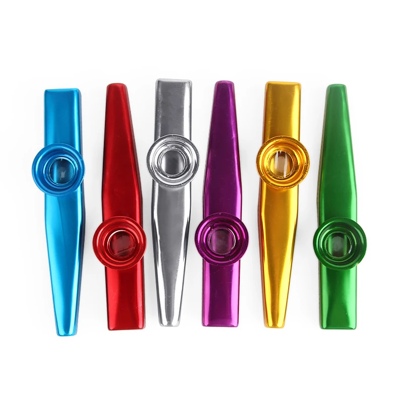 Простой дизайн легкий Kazoo металлический алюминиевый сплав для гитарного