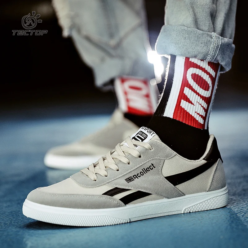 TECTOP/Мужская парусиновая прогулочная обувь сезон лето-осень модная Повседневная