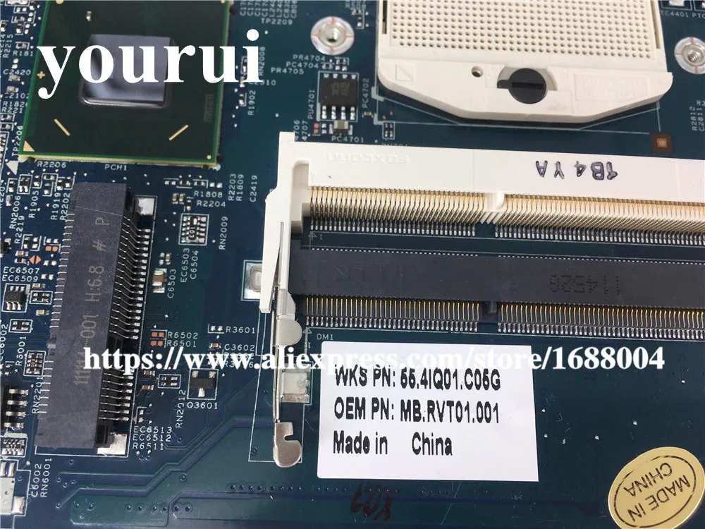 GT630 JE40 HR MB 10267-4 48.4IQ01.041 For acer aspire 4750 4752G motherboard MBRVT01001 MB.RVT01.001 HM65 Nvidia gt630 | Компьютеры и