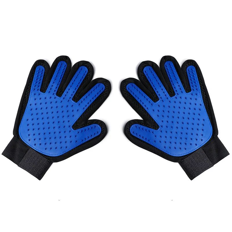 Pet Grooming Glove for Cats Brush Comb Cat Hackle Deshedding Animal Dog Hair GloveS | Дом и сад