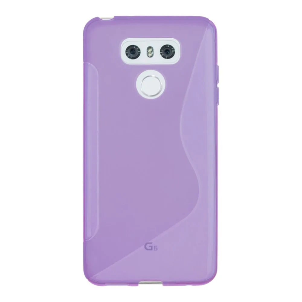 For LG G5 Grip S line Wave Soft TPU Gel Jelly Clear skin Cell Phone back cover case Anti Fall cases Coque |
