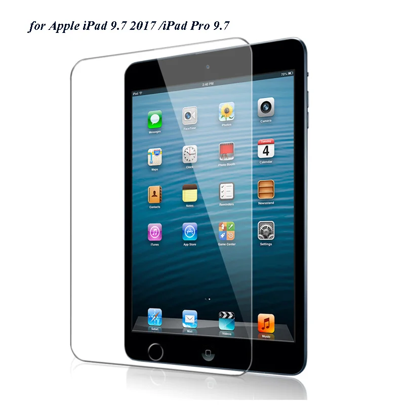 50 шт./лот Премиум стеклянная пленка для iPad Air Air2 Pro 9 7 2017 2018 2019 закаленное стекло