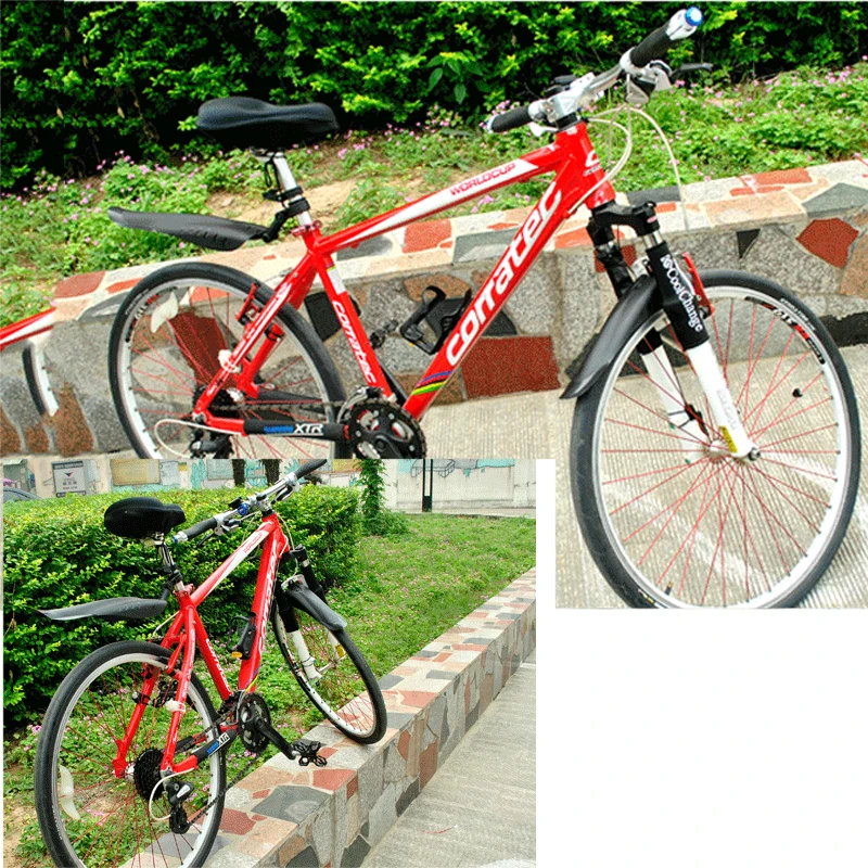 Высококачественное Велосипедное крыло 2 шт. переднее заднее для велосипеда