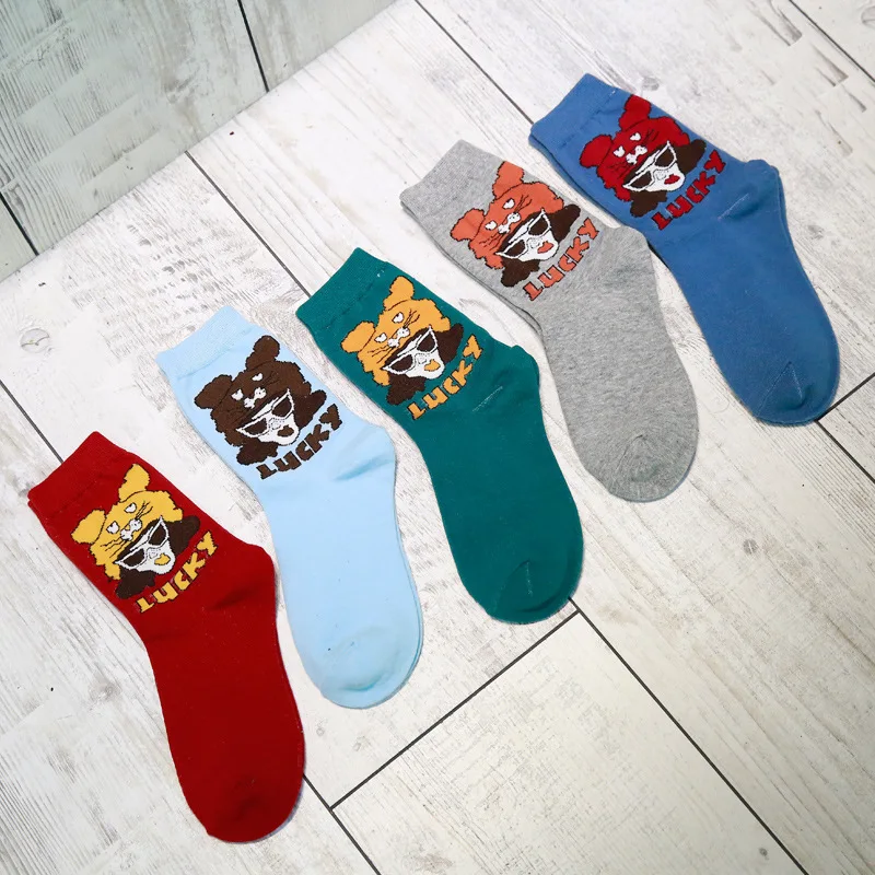 10 Пар/лот Красота мода носки оптом Повезло Солнцезащитные Очки 2016 новый женский |