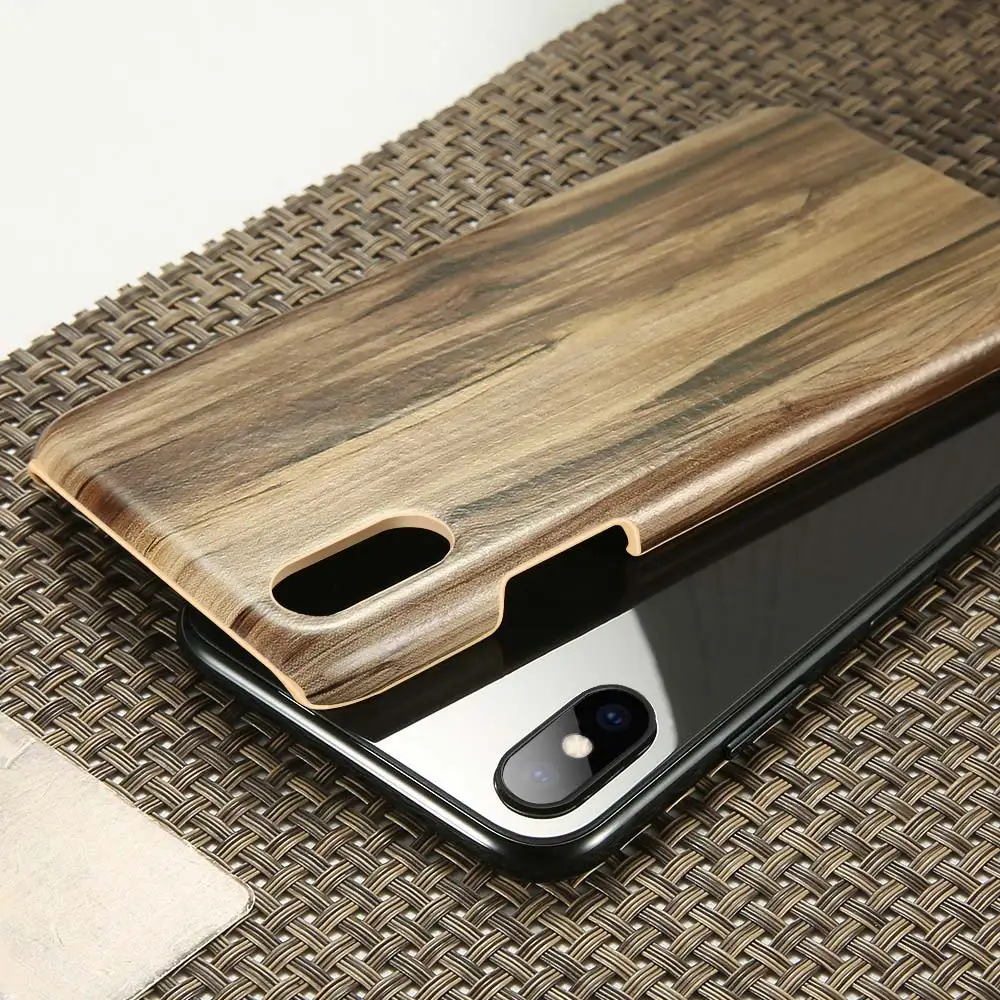 KISSCASE Genuine Wood Case For Samsung Galaxy S8 S7 S6 Full Fitted Phone Plus Edge Coque |