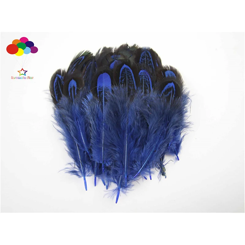 Перо фазана 100% натуральное 4-8 см/2-3 дюйма 10 шт.