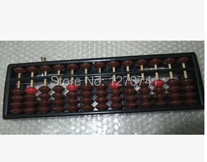 13 колонный черный пластиковый каркас Abacus китайский соробан инструмент в